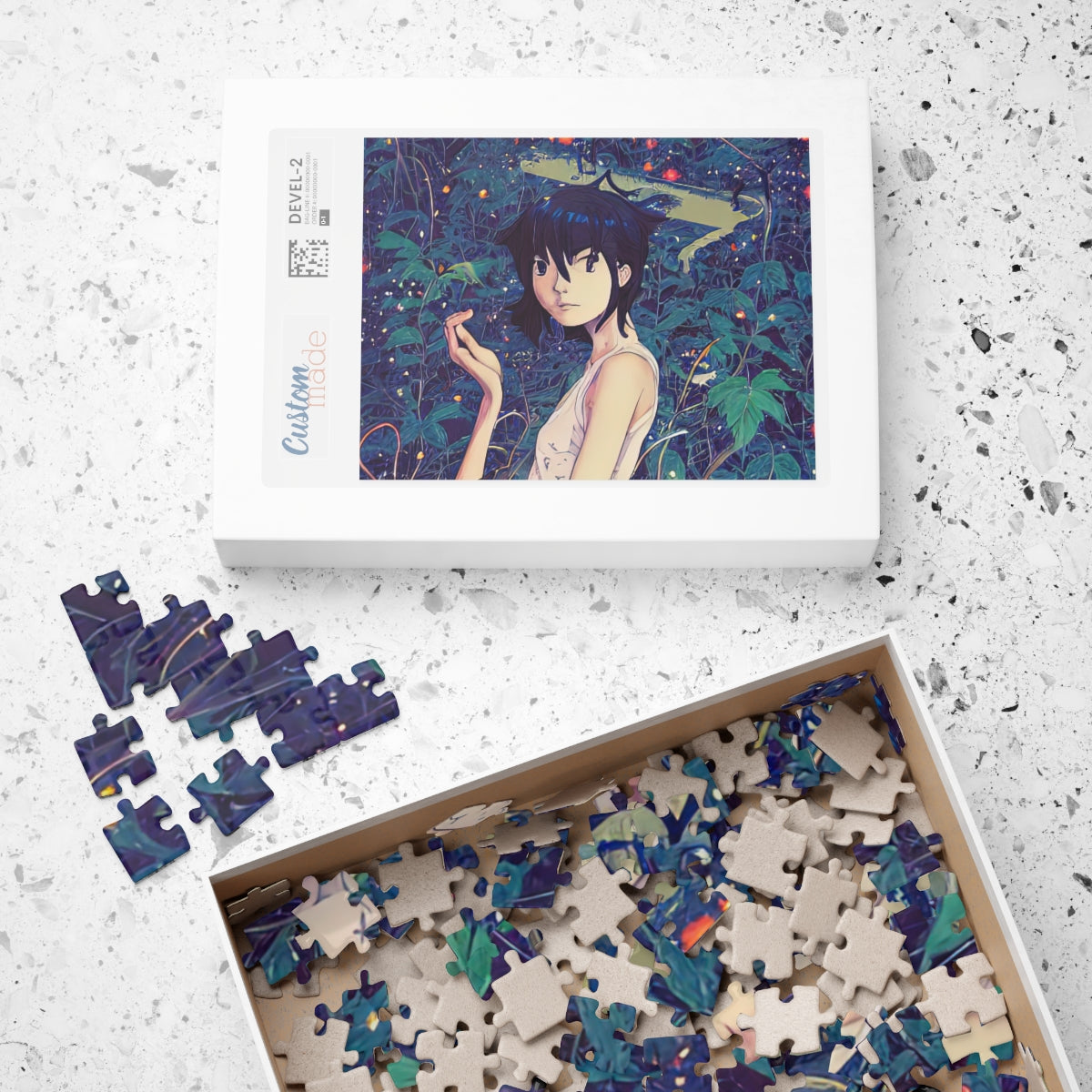 Puzzle (110, 252, 500, 1014-piece) | Abstract 90's Anime