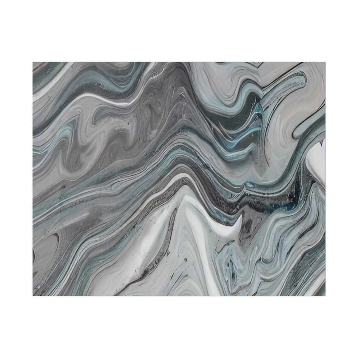 Canvas Print | Abstract Gray Marble