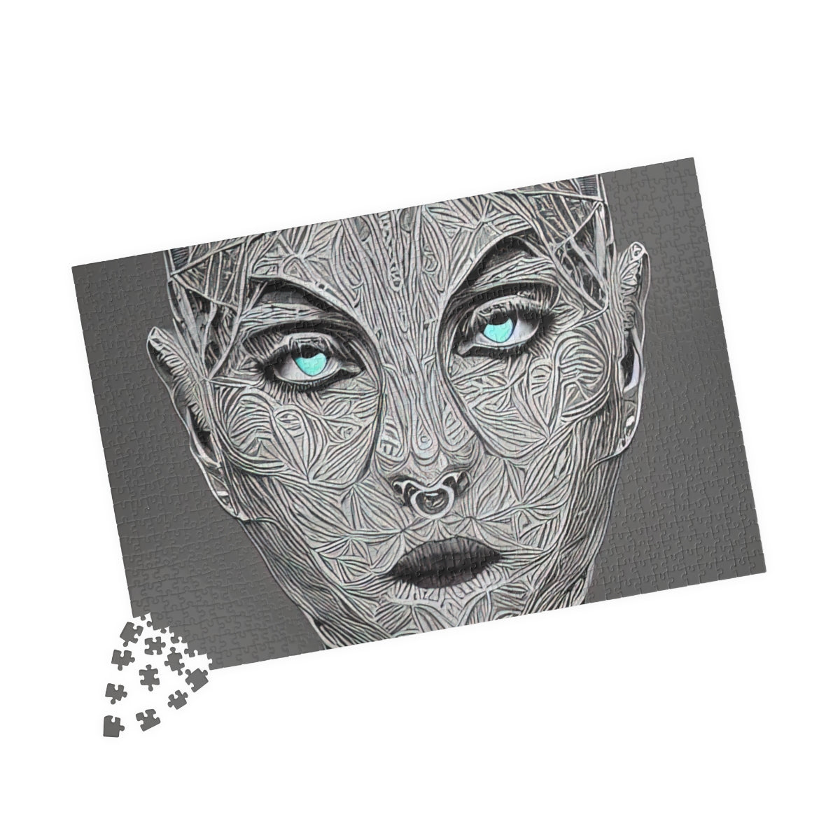 Puzzle (110, 252, 500, 1014-piece) | Abstract Girl
