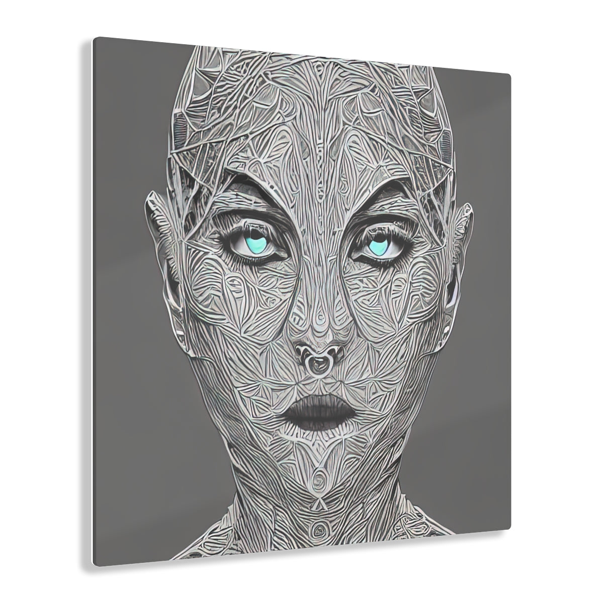 Acrylic Print | Abstract Girl