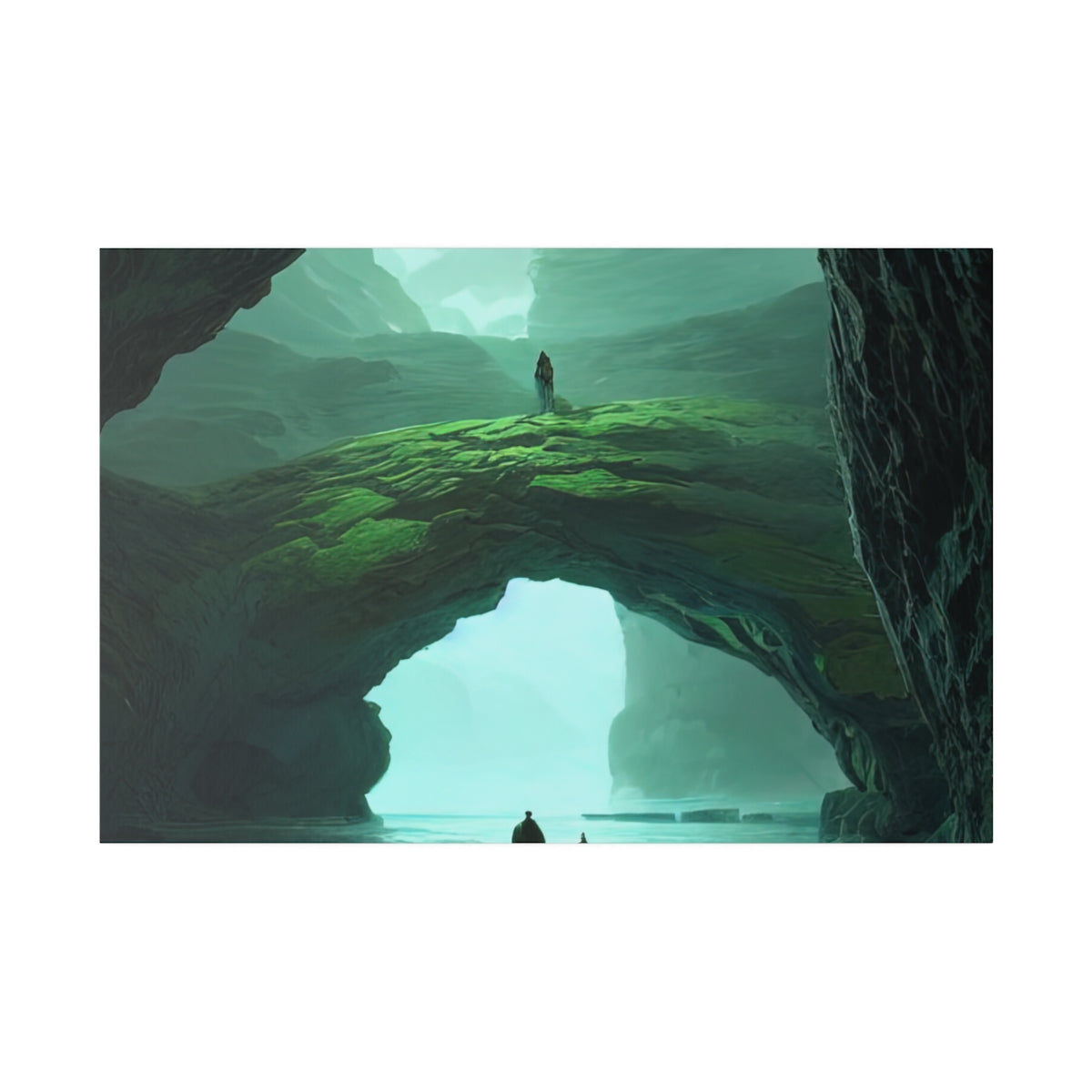 Canvas Print | Watery Underground Cave