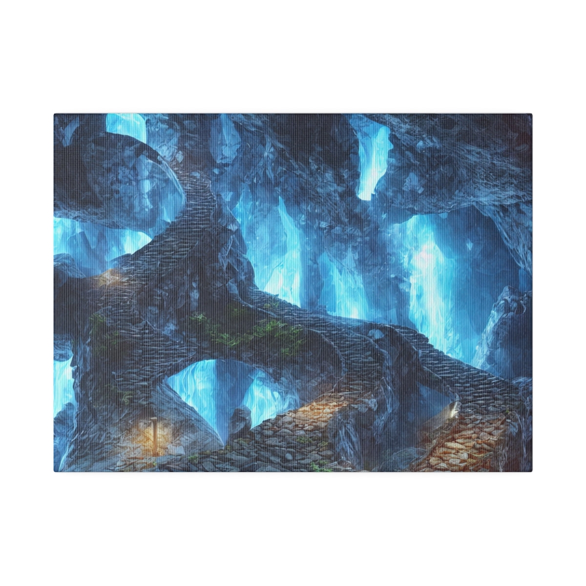 Canvas Print | Icy Cavern