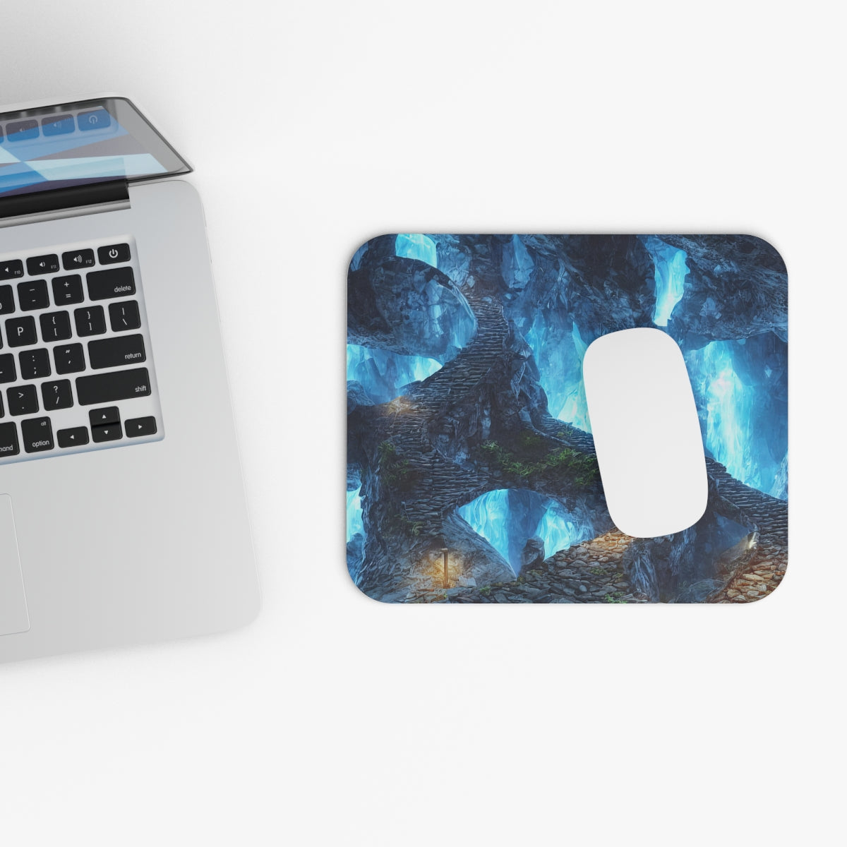 Mouse Pad | Icy Cavern (Rectangle)