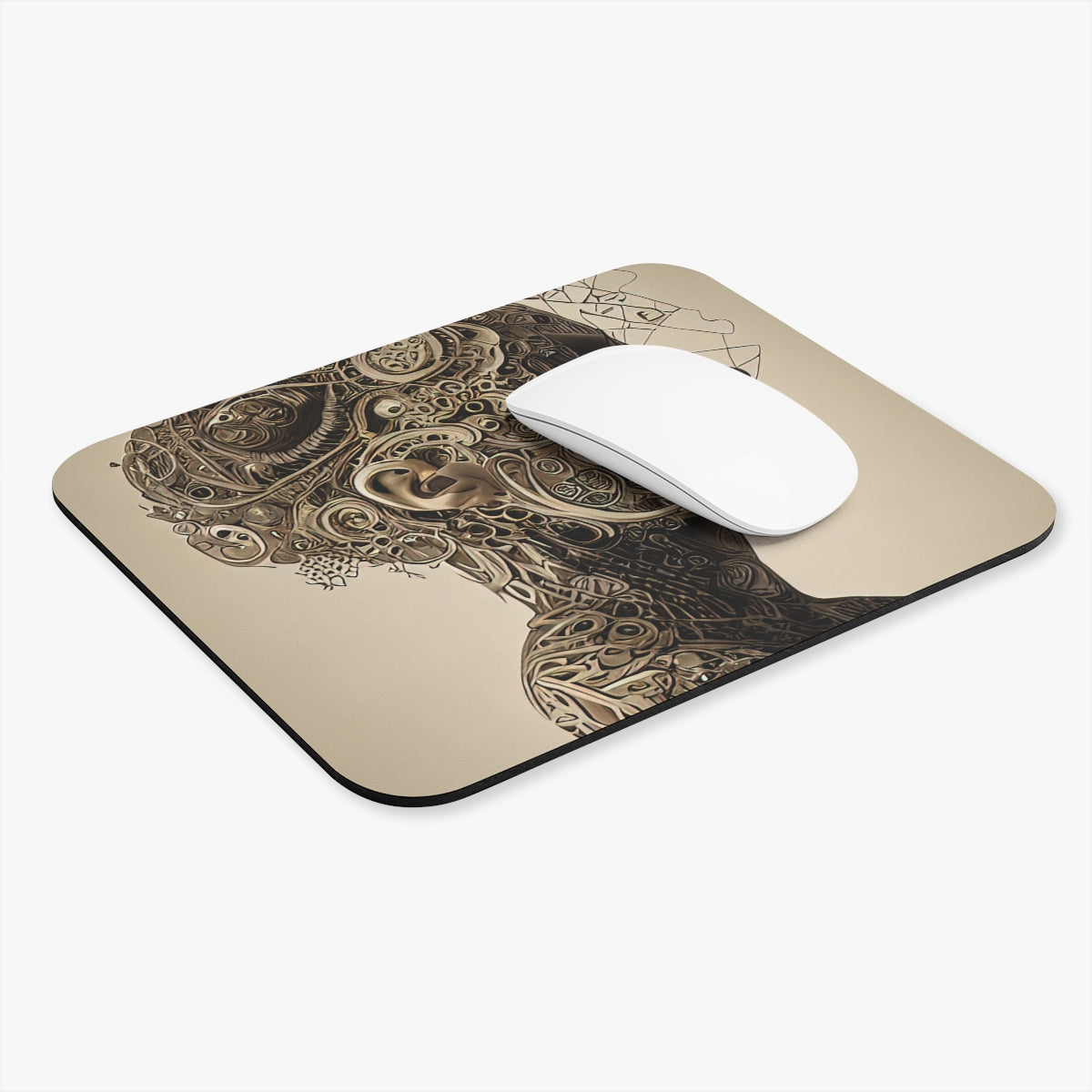 Mouse Pad | Abstract Girl Art (Rectangle)
