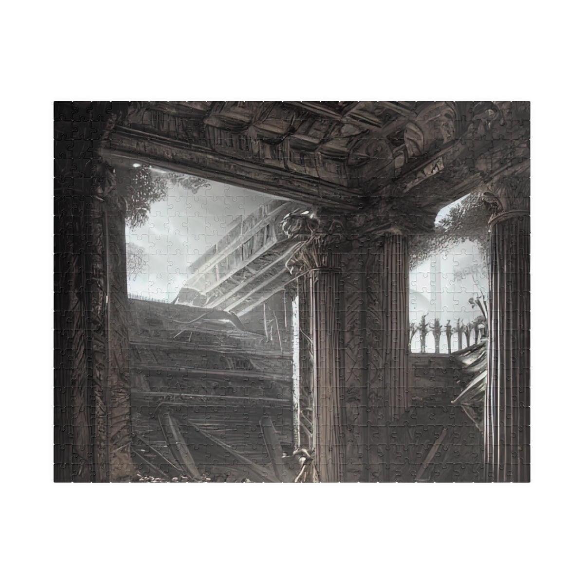 Puzzle (110, 252, 500, 1014-piece) | Abandoned Coliseum