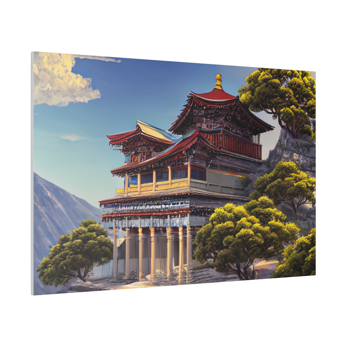 Canvas Print | Abandoned Temple
