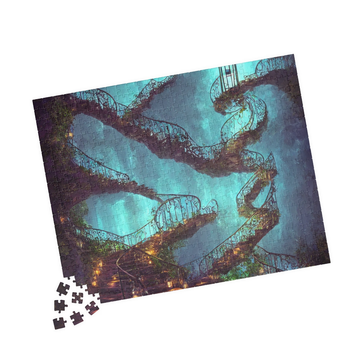 Puzzle | Cavern Spiral Painting (110, 252, 500, 1014-piece)