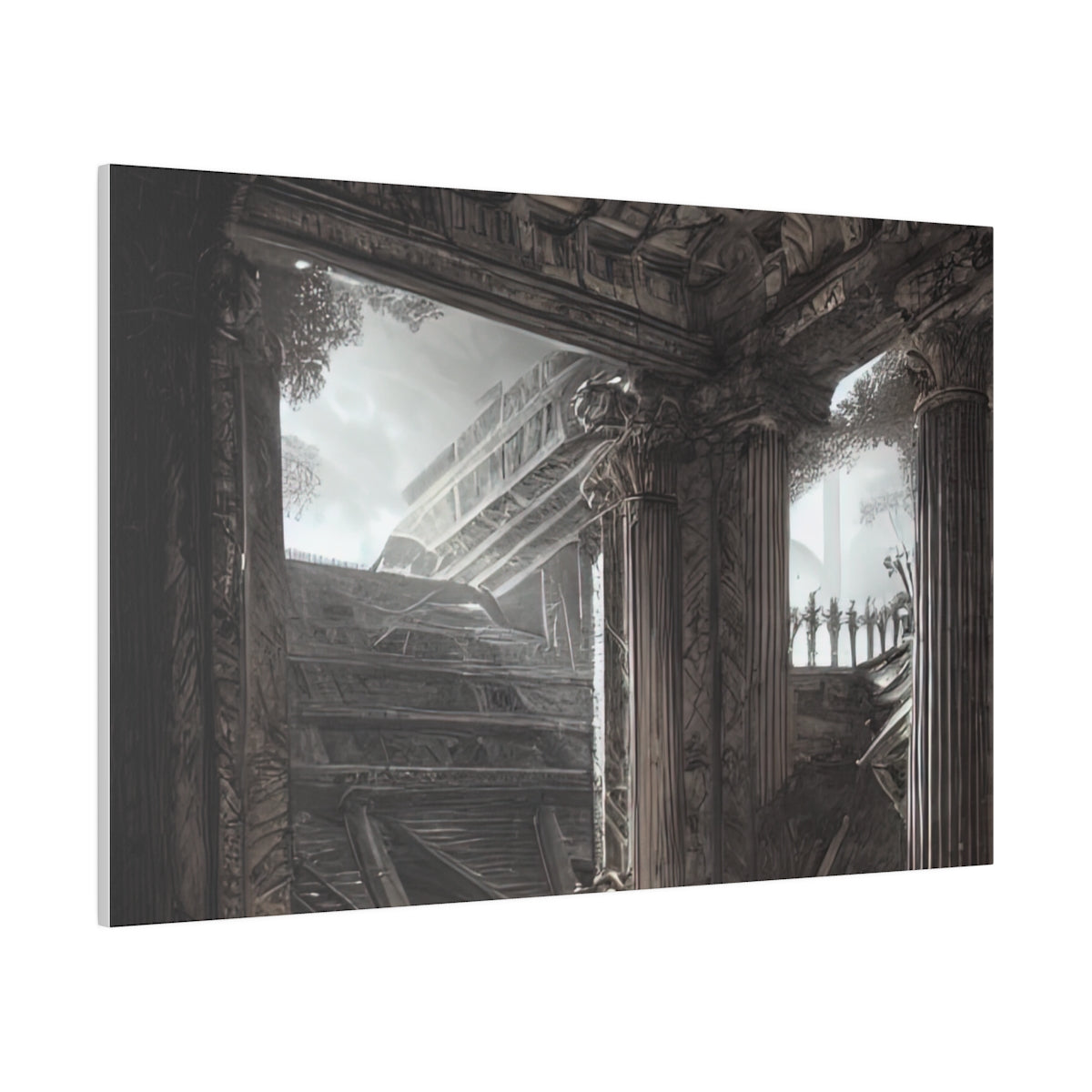 Canvas Print | Abandoned Coliseum