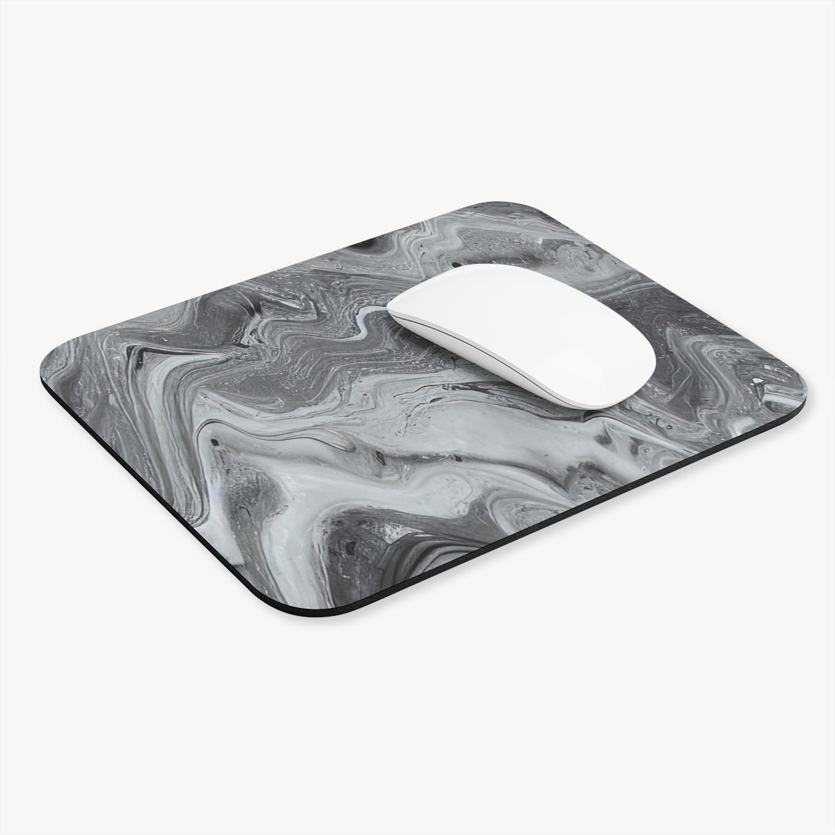 Mouse Pad | Old Gray Marble (Rectangle)