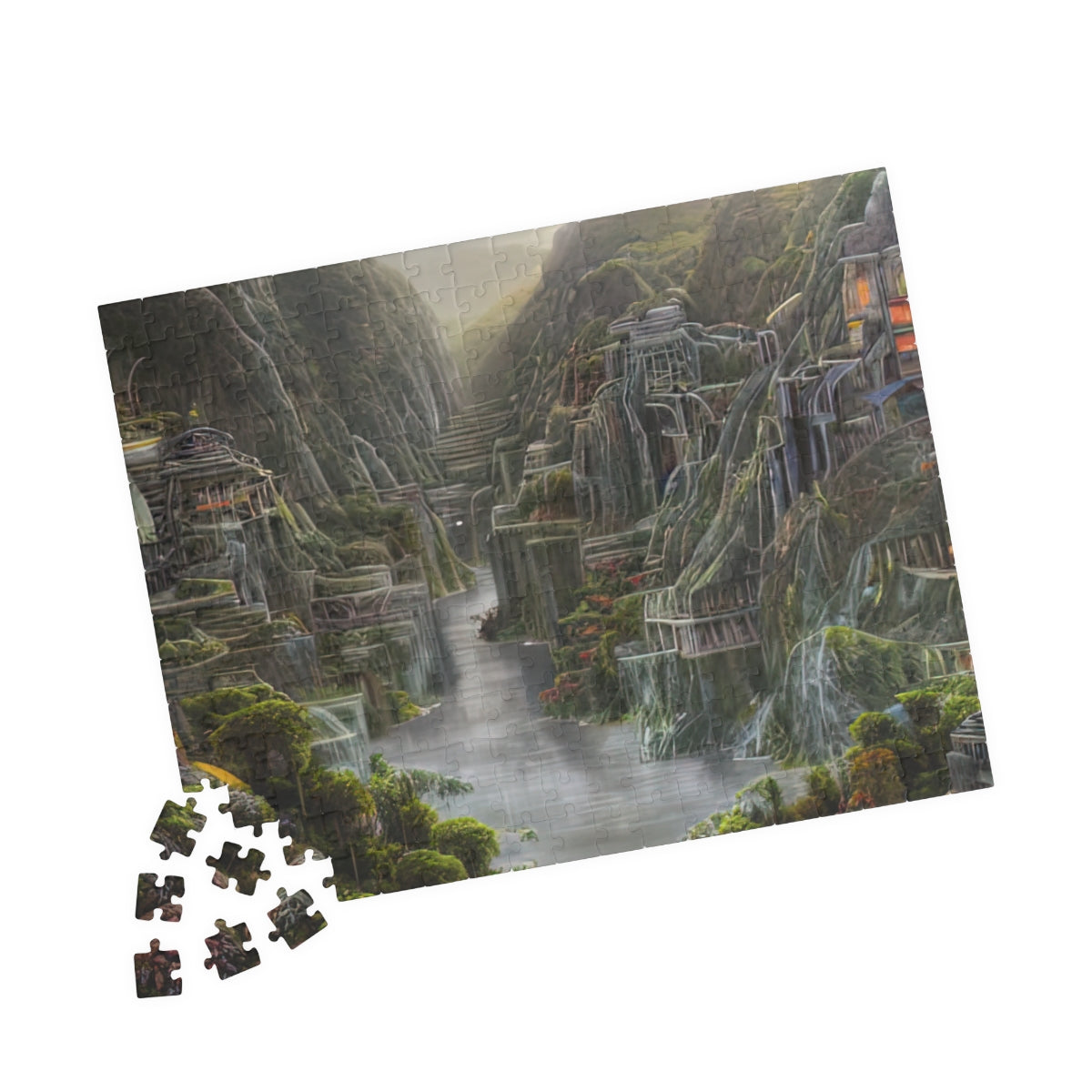 Puzzle (110, 252, 500, 1014-piece) | Abstract Abode