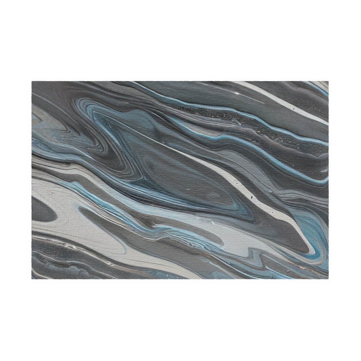 Puzzle (110, 252, 500, 1014-piece) | Blue-Gray Marble Ii