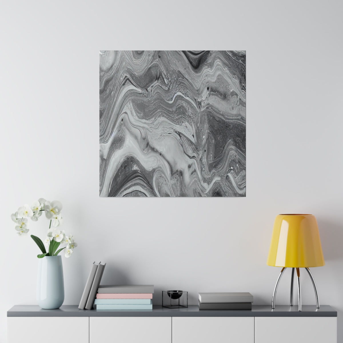 Canvas Print | Old Gray Marble