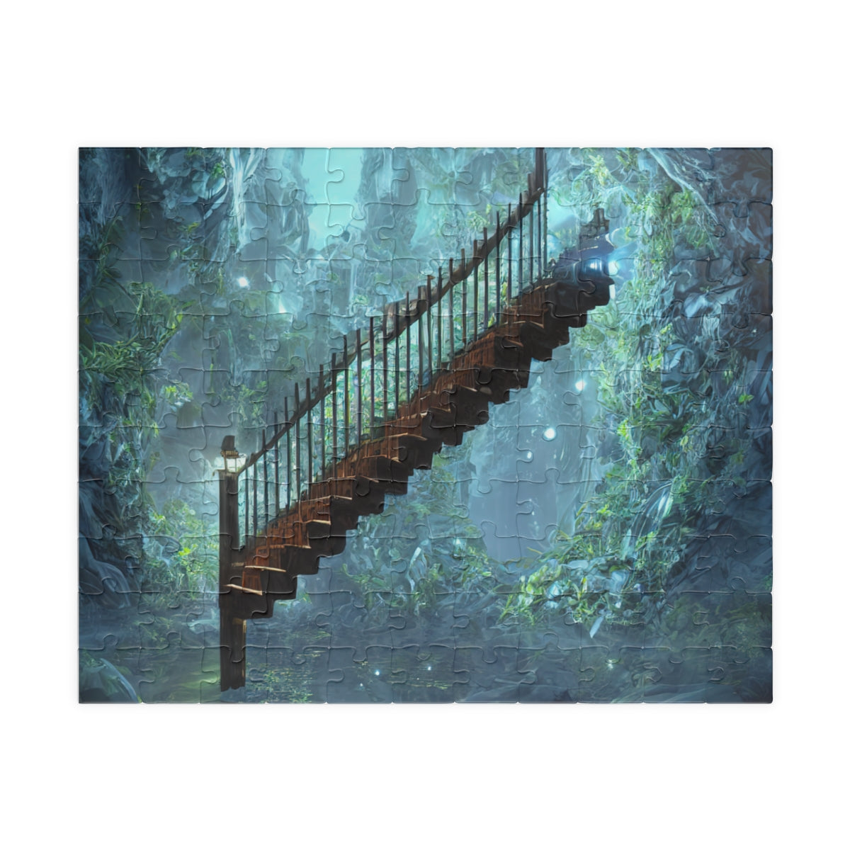 Puzzle | Cavern Staircase Painting (110, 252, 500-piece)