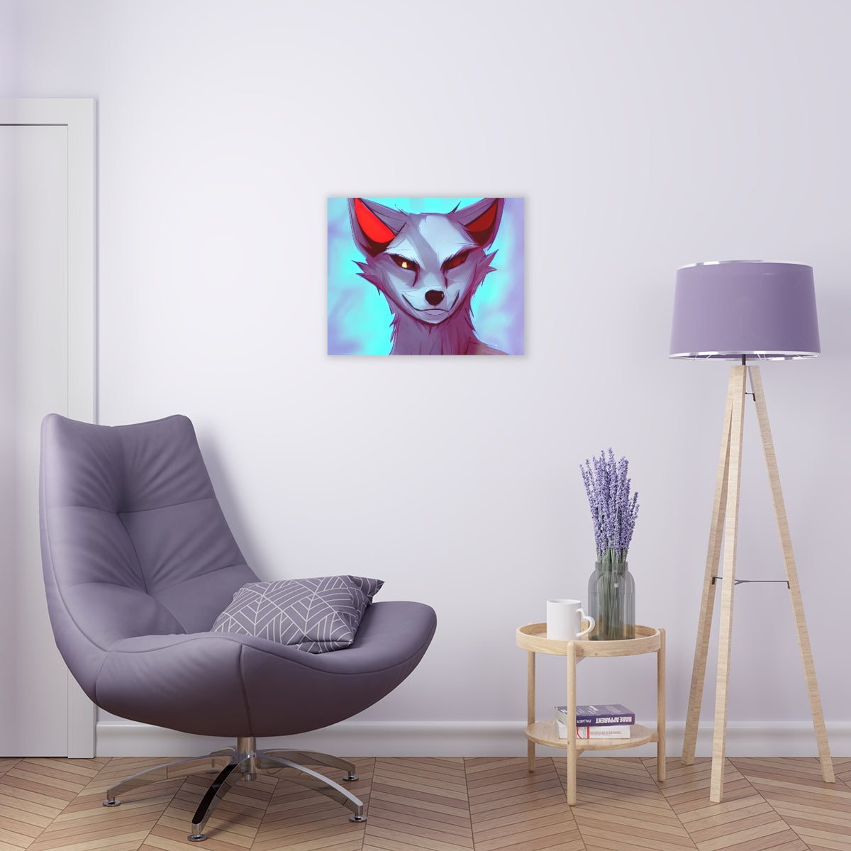 Acrylic Print | White Haired Fox