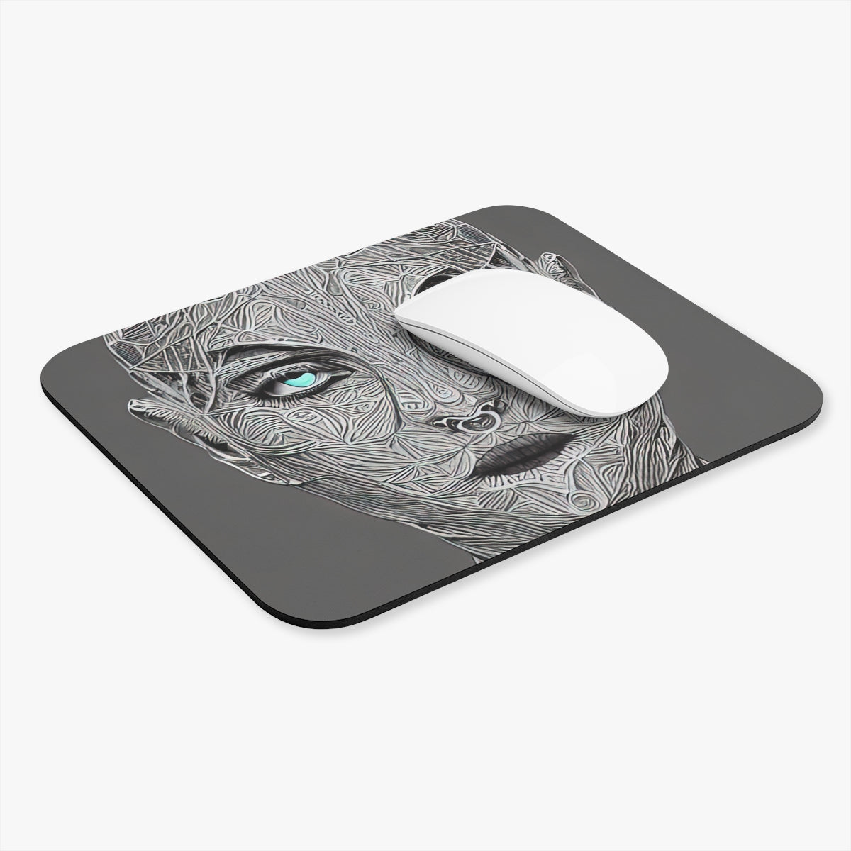 Mouse Pad | Abstract Girl (Rectangle)