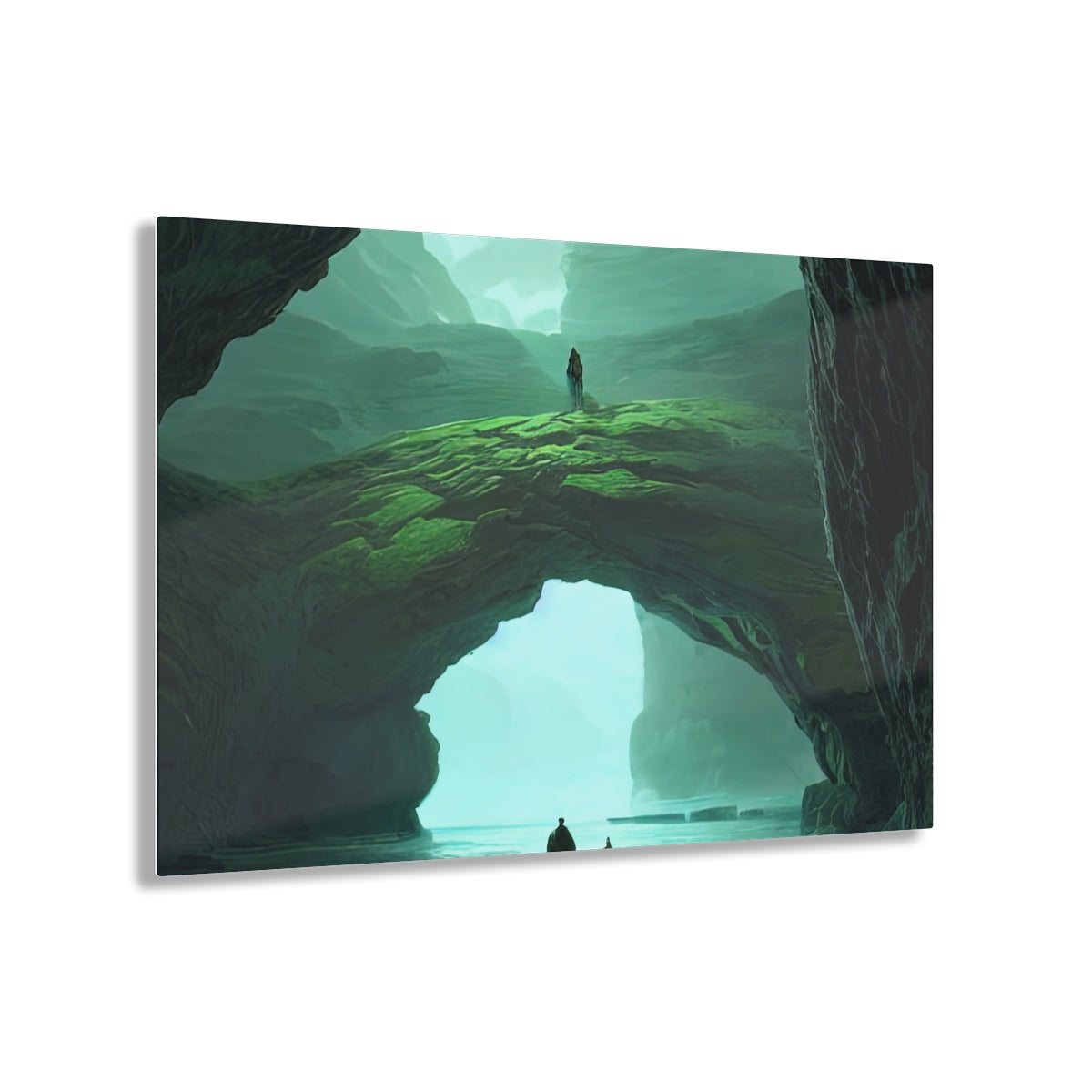 Acrylic Print | Watery Underground Cave