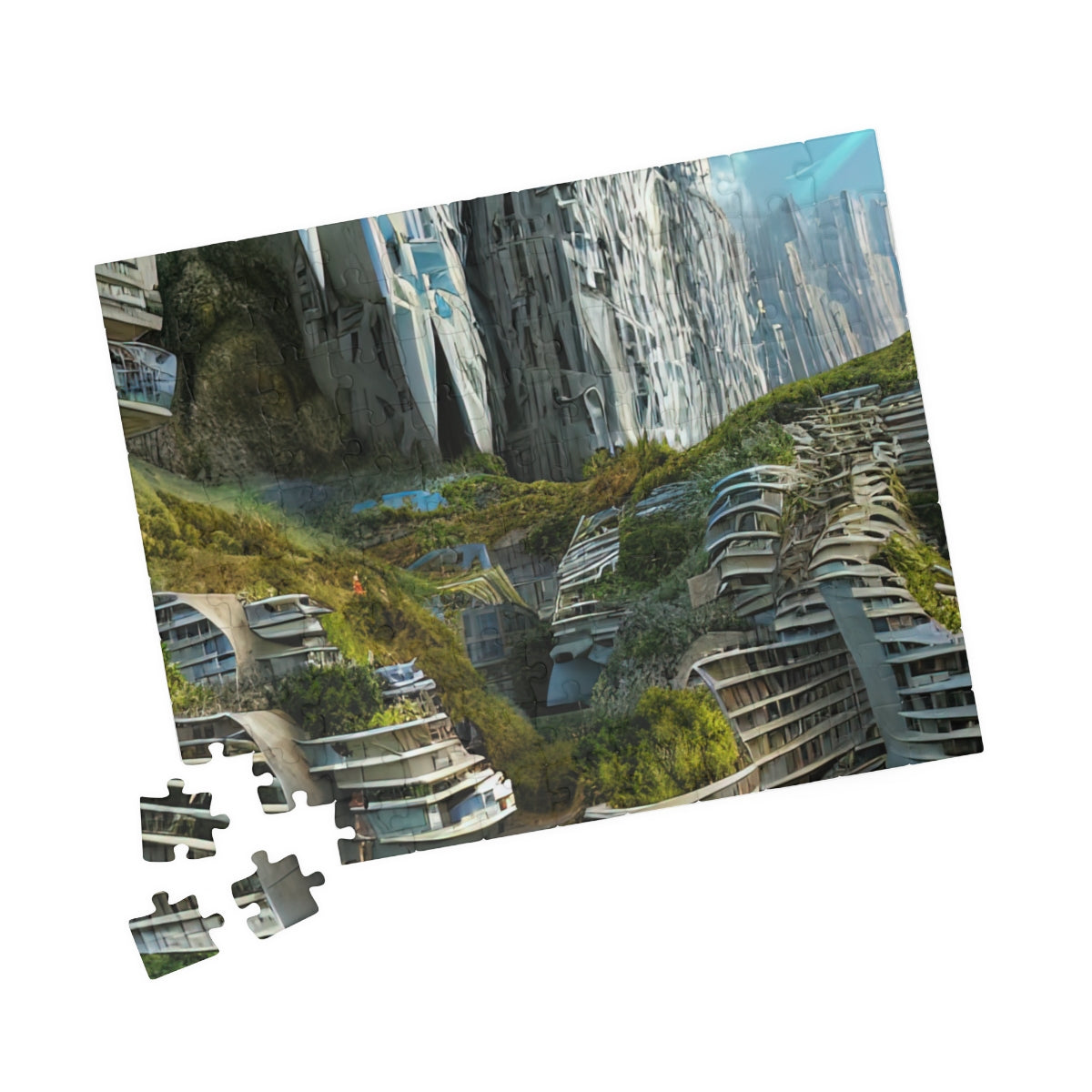 Puzzle (110, 252, 500, 1014-piece) | Abandoned Society