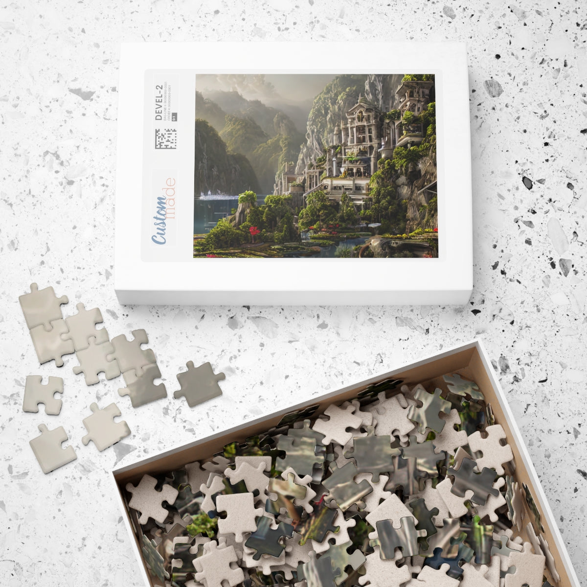 Puzzle (110, 252, 500, 1014-piece) | Abandoned City