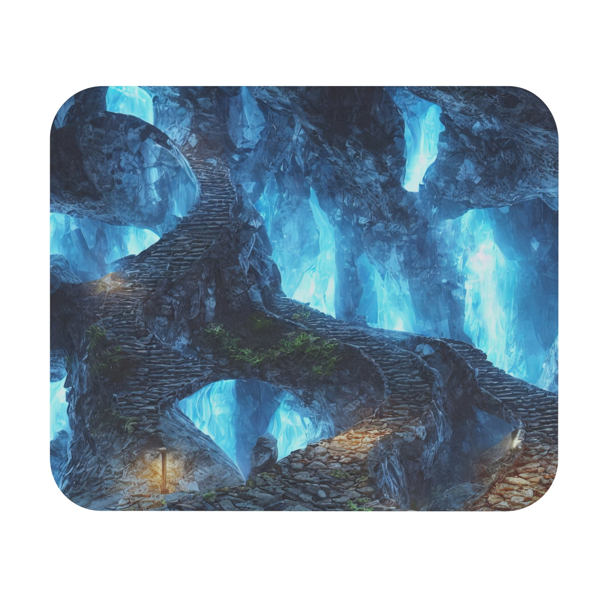 Mouse Pad | Icy Cavern (Rectangle)