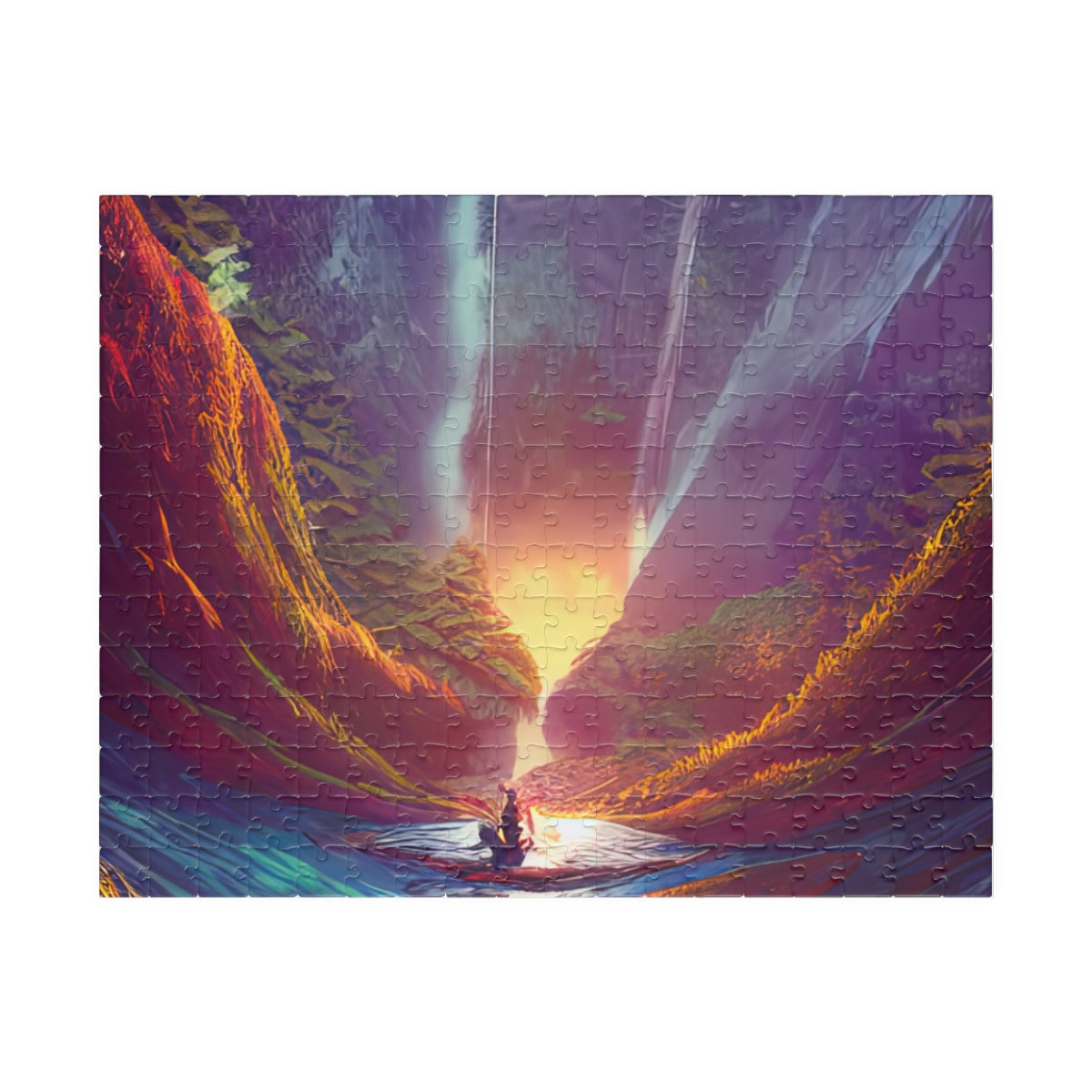 Puzzle (110, 252, 500, 1014-piece) | Water Meets Fire