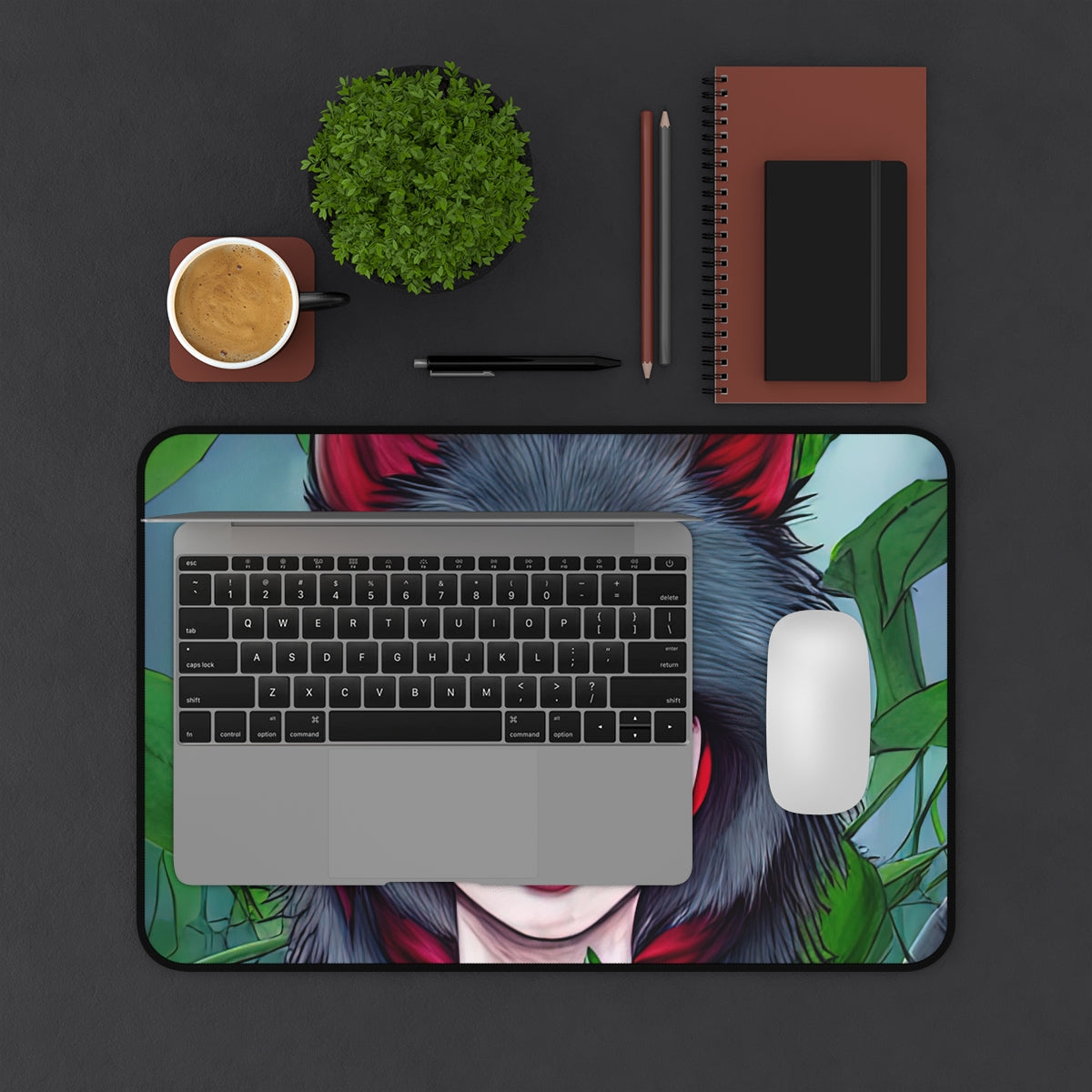Desk Mat | Wolf-Girl Hybrid