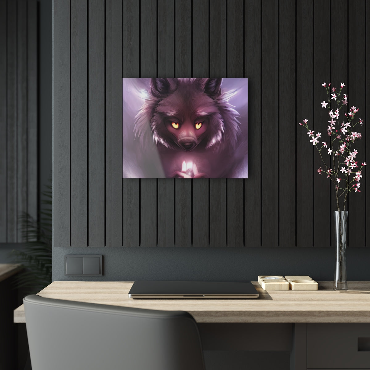 Acrylic Print | Wolf Praying