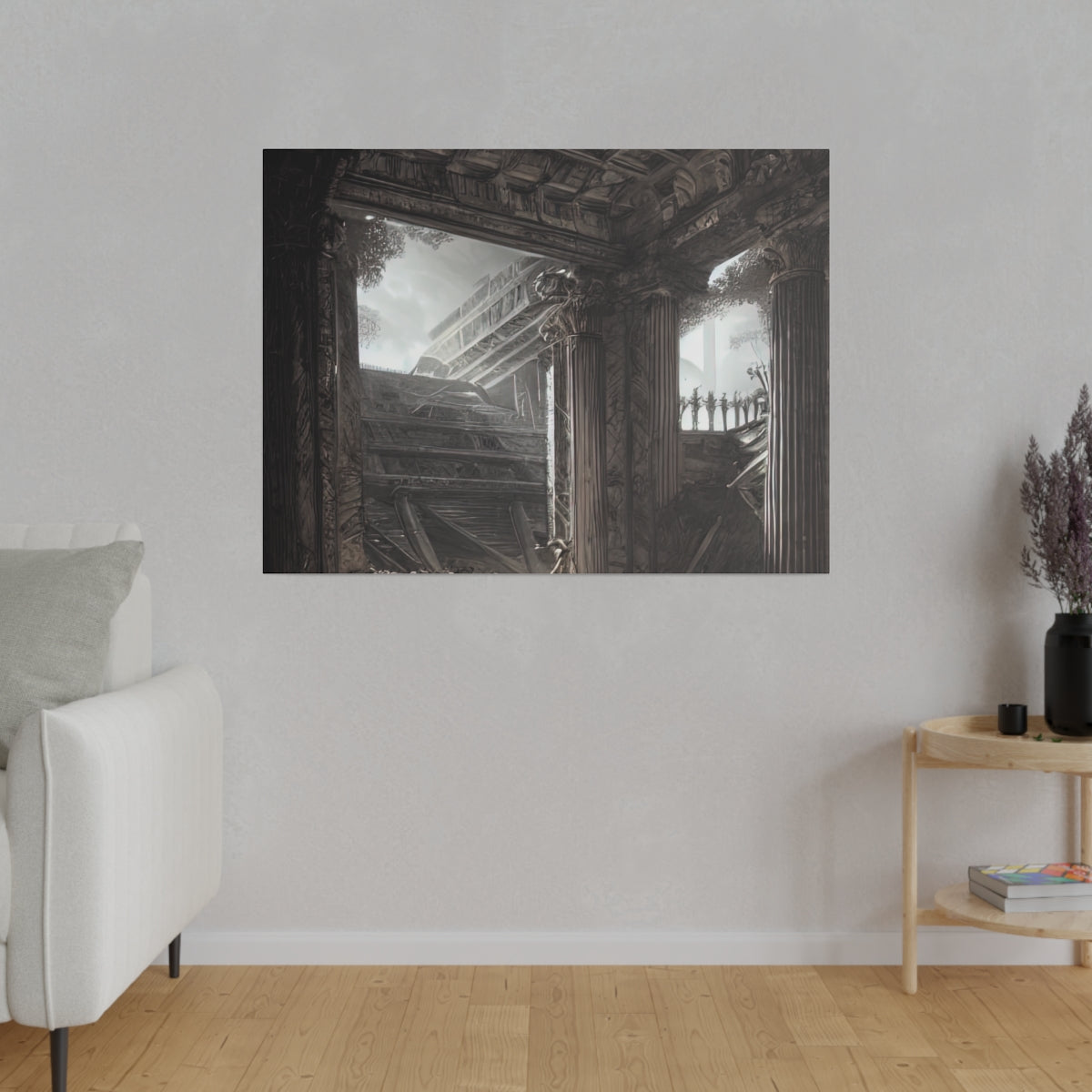 Canvas Print | Abandoned Coliseum