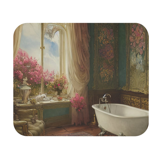 Mouse Pad | Vintage Floral Room (Rectangle)