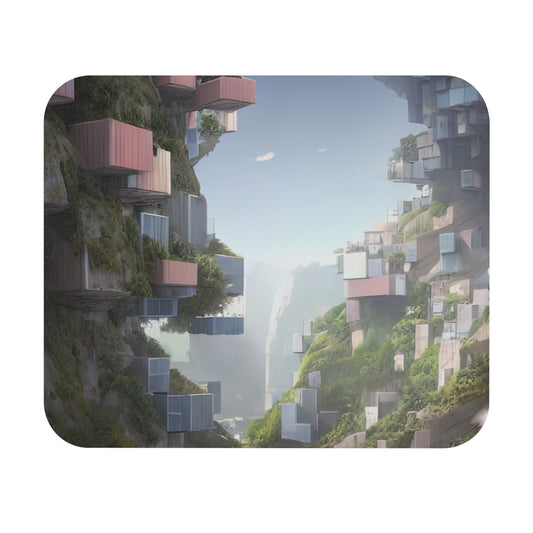 Mouse Pad | Brick-Layered City (Rectangle)