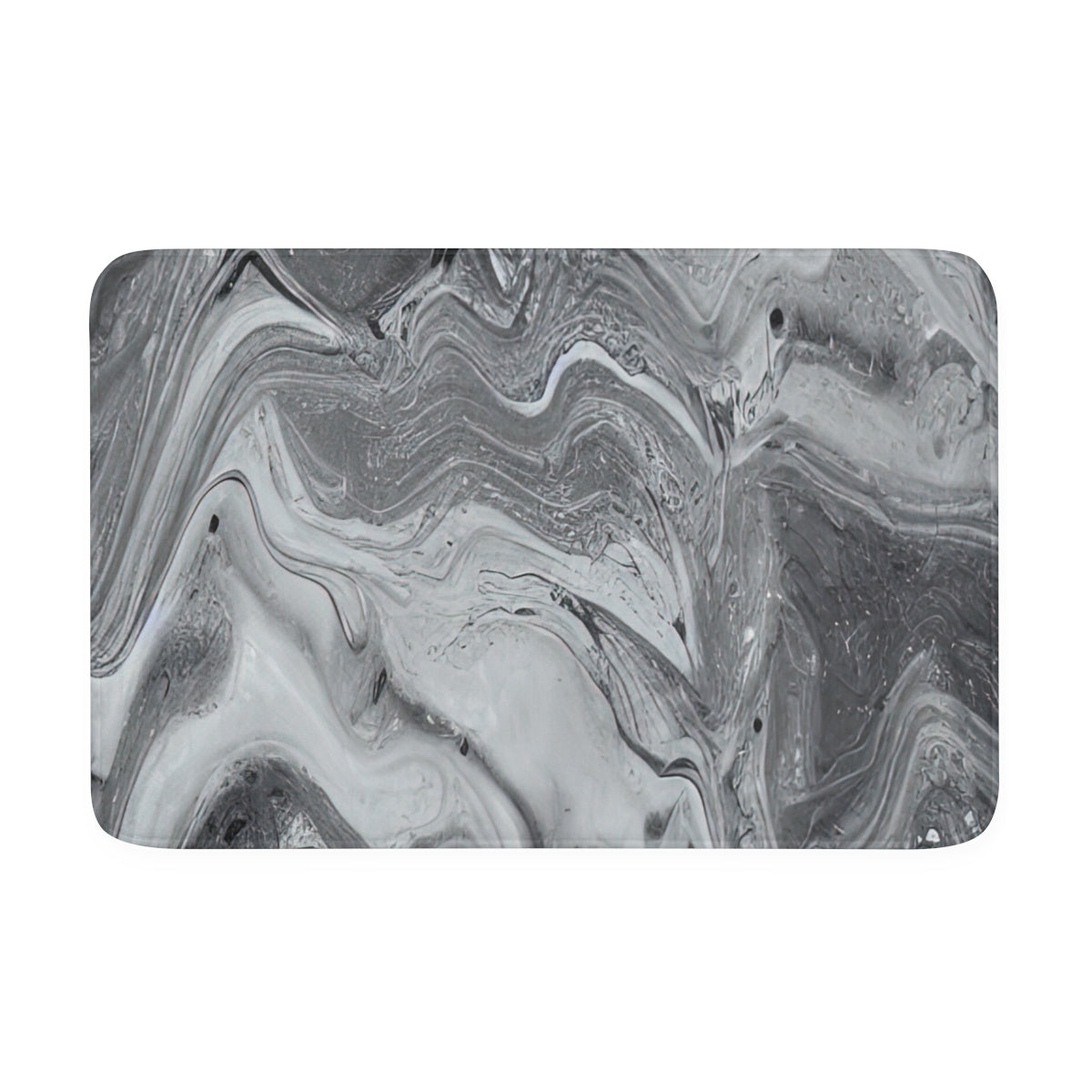 Memory Foam Bath Mat | Old Gray Marble