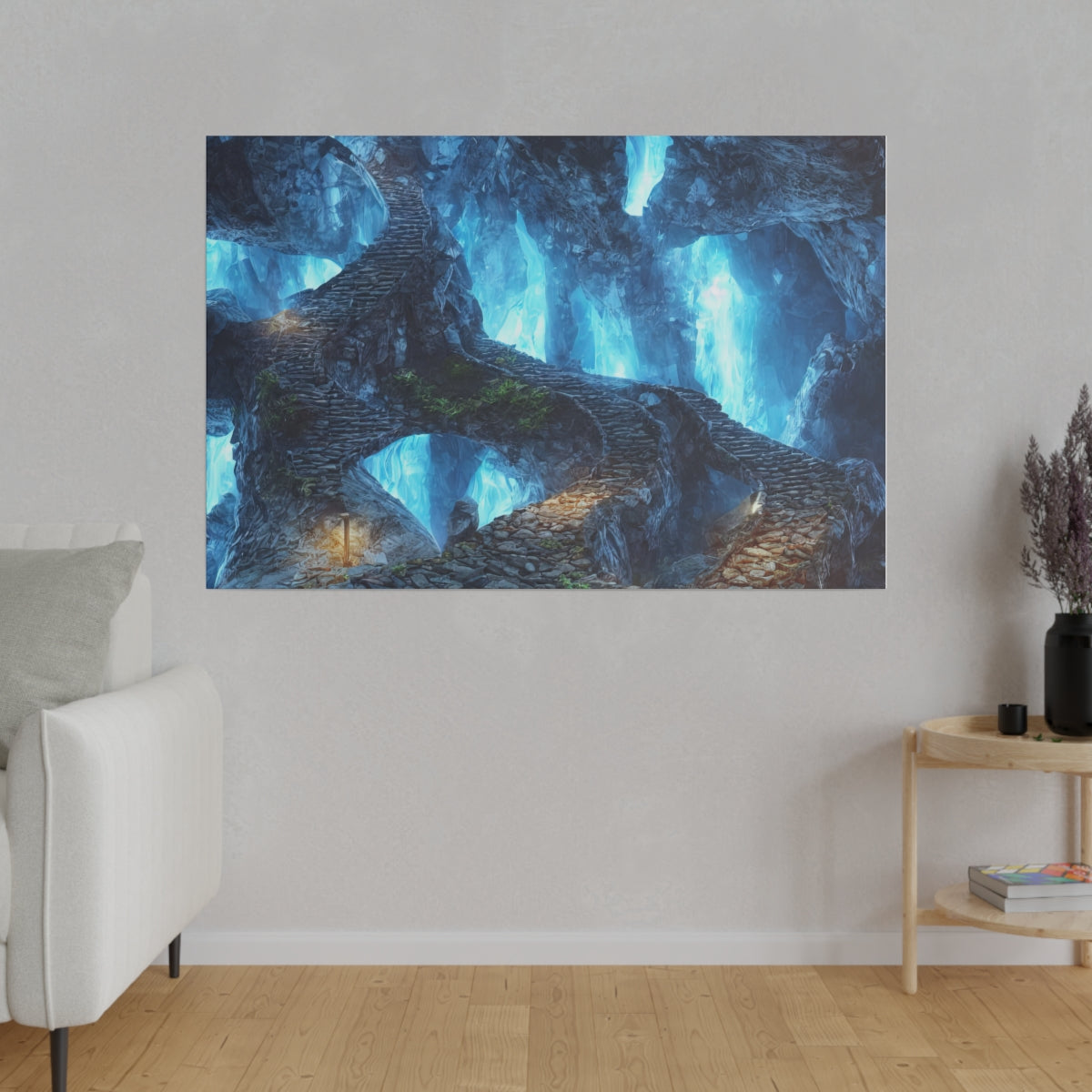 Canvas Print | Icy Cavern