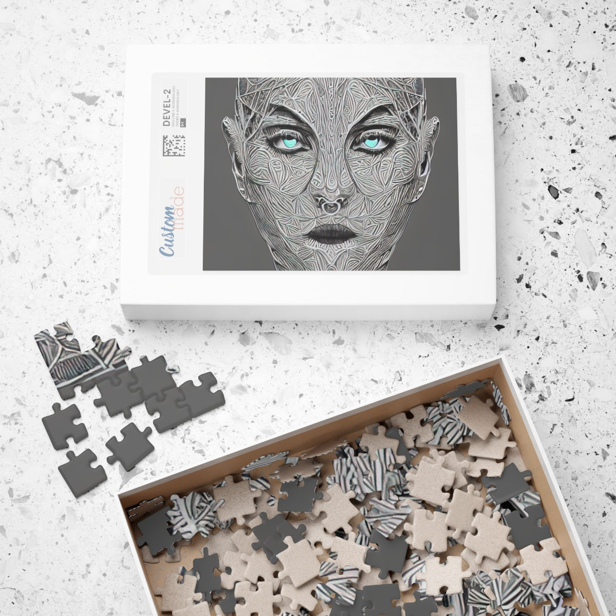 Puzzle (110, 252, 500, 1014-piece) | Abstract Girl