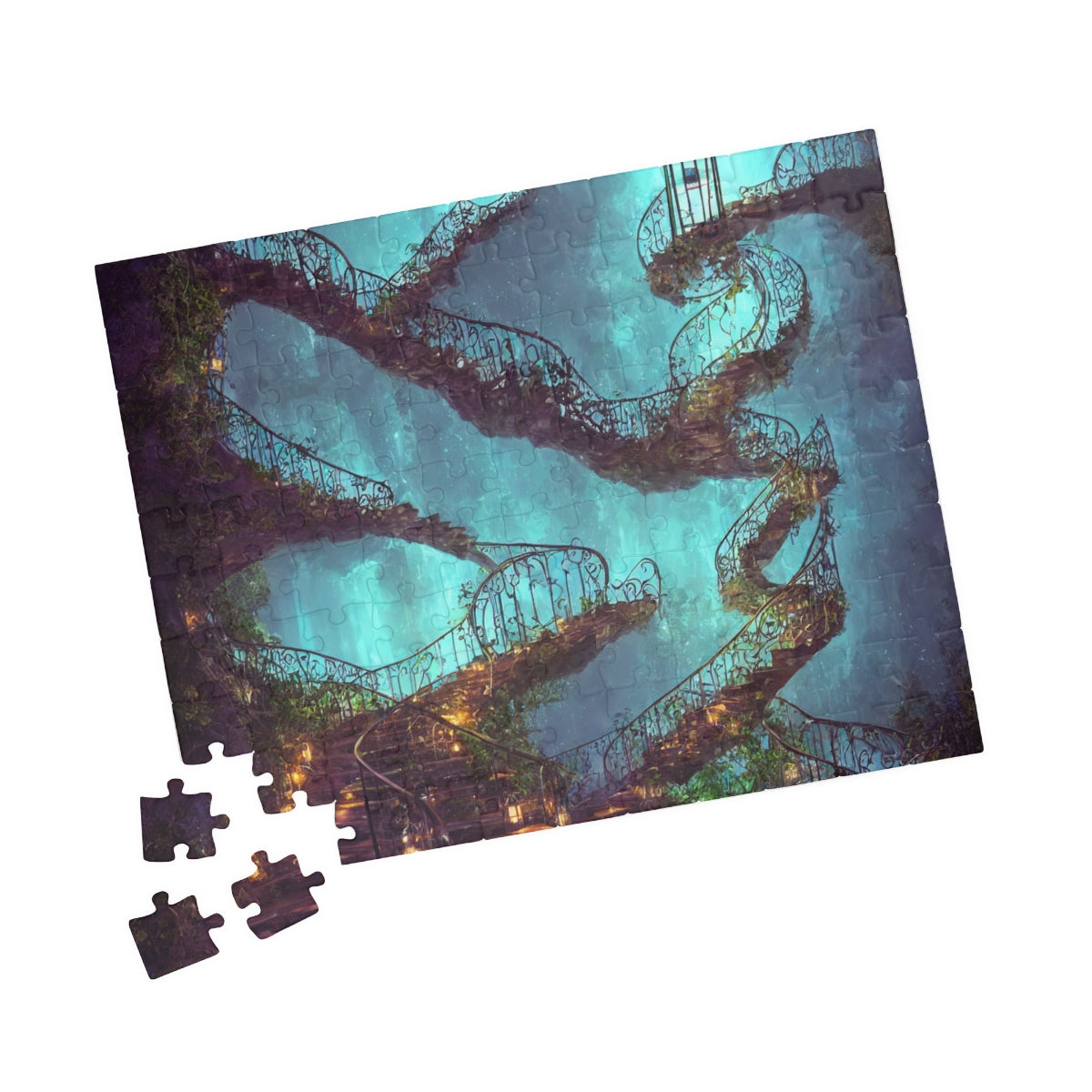 Puzzle | Cavern Spiral Painting (110, 252, 500, 1014-piece)