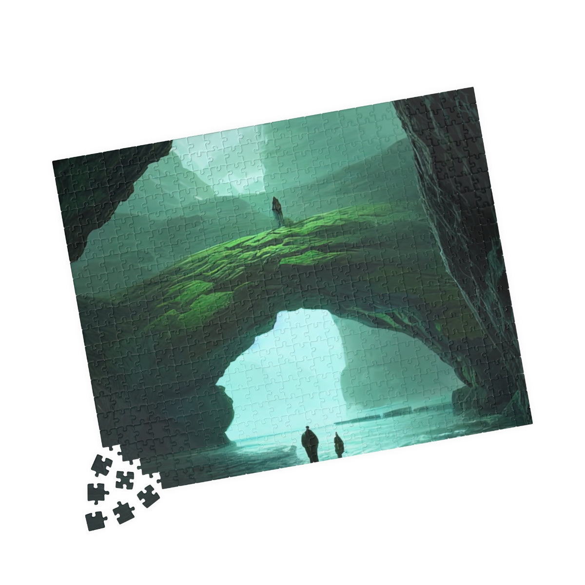 Puzzle (110, 252, 500, 1014-piece) | Watery Underground Cave