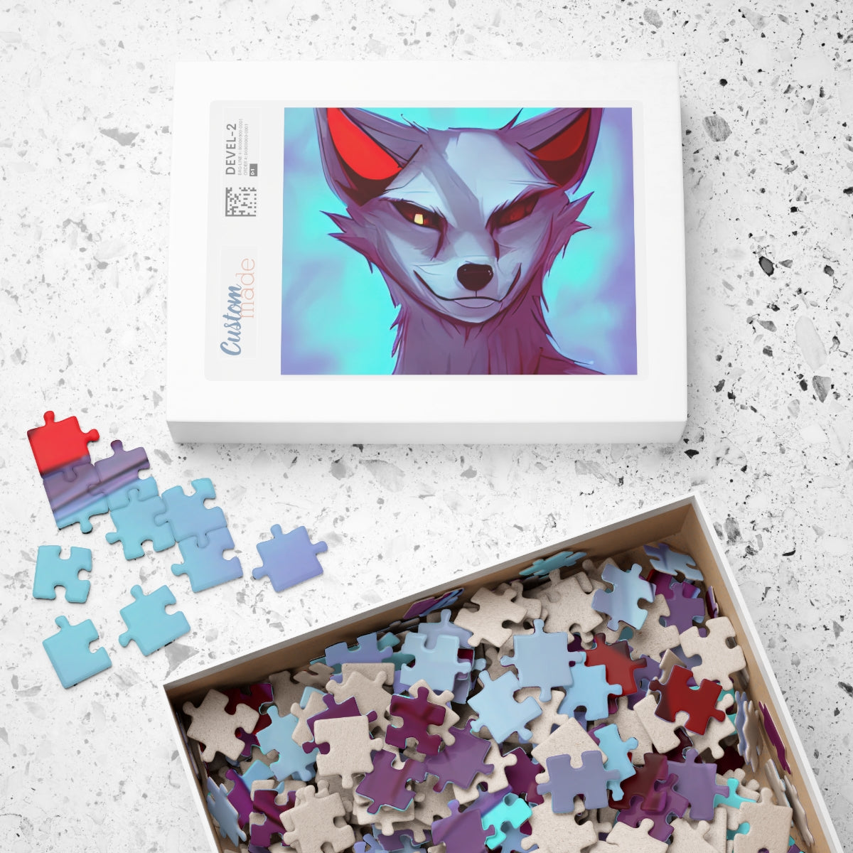Puzzle (110, 252, 500, 1014-piece) | White Haired Fox